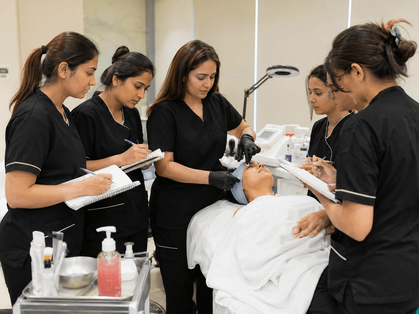 Curs practic de cosmetologie pentru începători cu instruire pe model în Chișinău